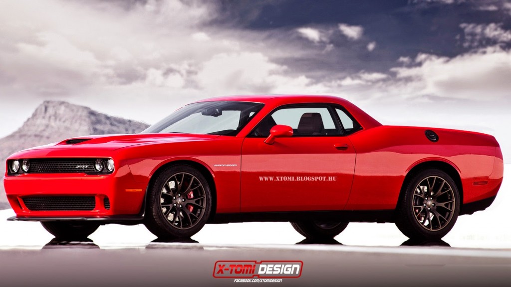 Dodge Challenger SRT Supercharged Pickup2